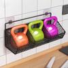 Wall Mounted Kitchen Storage Basket Carbon Steel Punch-Free Vegetable Fruit Storage Rack Grid Onion Ginger Garlic Shelf