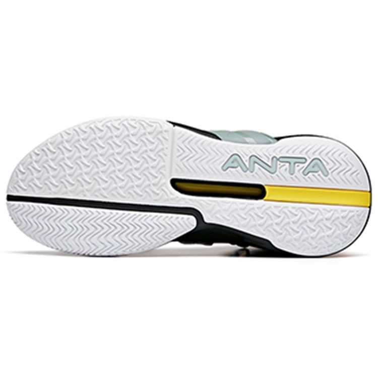 Anta Speed Battle 4 высокие баскетбольные кроссовки мужские кроссовки черные зеленые оранжевые 112041650-2