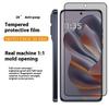 For Motorola Edge 50 Neo 5G Tempered Glass Screen Protector Set with Lens Films,Dust Proof Mesh