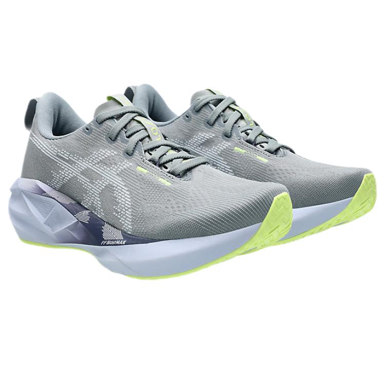 Asics Novablast 5 Модные Удобные Трендовые Минималистичные Амортизация Низкие Кроссовки для Бега Женские Кроссовки Серый 1012B765-020