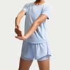 Women's Shorts Nike Casual Shorts Women's Light Sky Blue Moderate