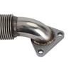 Chevrolet 2007.5-2010 Silverado 2500 3500 LMM 6.6L Duramax Комплект для удаления EGR и Пассажирский Up-Pipe и Впускная трубка