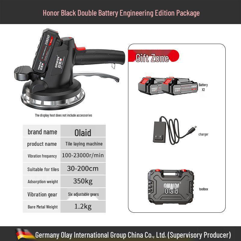 Auto Tile Leveler & Vibrator Paving Tool