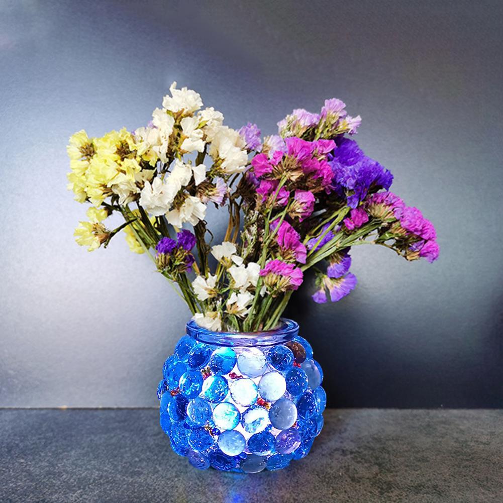 DIY мозаичный подсвечник, набор, развитие мелкой моторики, детский ремесленный материал, ручная работа, развивающие игрушки для родителей и детей