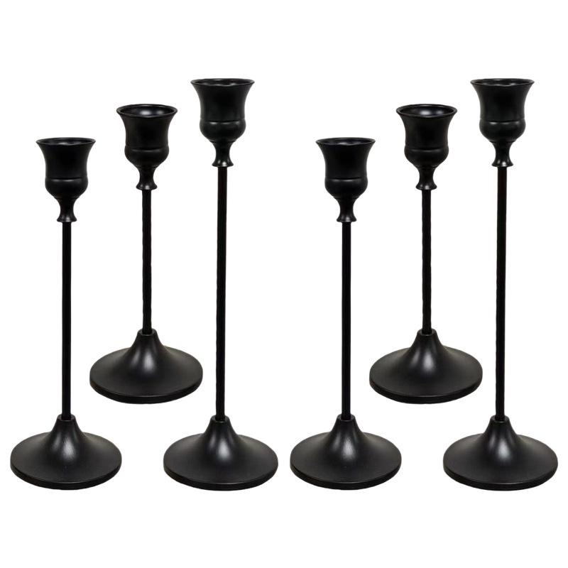 Европейский минималистичный подсвечник-украшение для ужина при свечах и свадебного декора