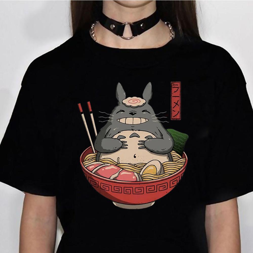 Футболки Studio Ghibli, женская уличная одежда, футболка для девочек, забавная комическая одежда 2000-х годов