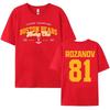 Heated Rivalry TV Graphic Print Tshirts 81 Rozanov Boston Bears Merch Tshirt Cotton Casual Short Sleeve Oneck T Shirt Unisex