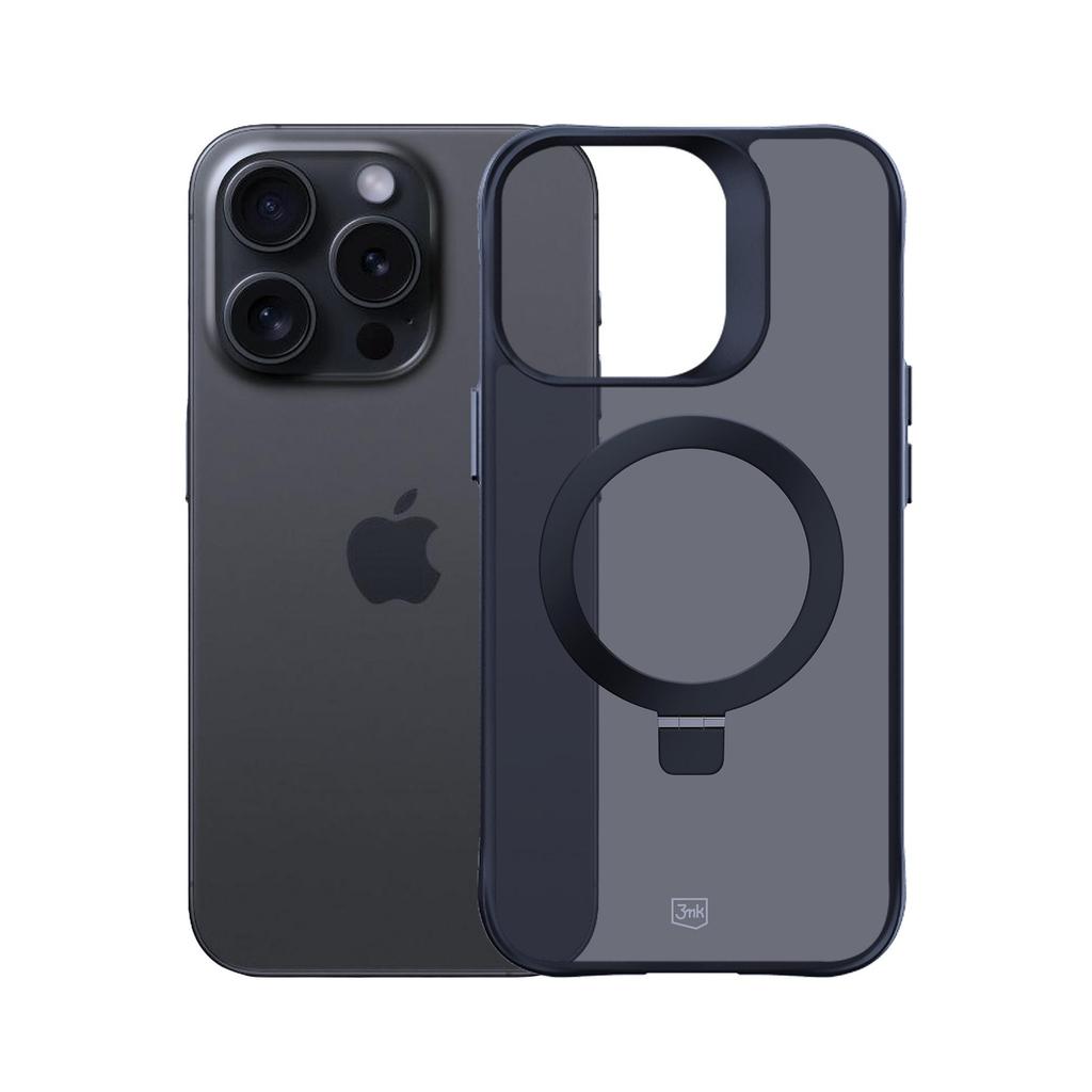Apple Iphone 14 Pro Max - 3Mk Smoke Case Mag&Stand