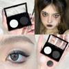 2 Colors Eye Shadow Palette Matte Eye Makeup Smoky Eyeshadow Nude Cosmetics