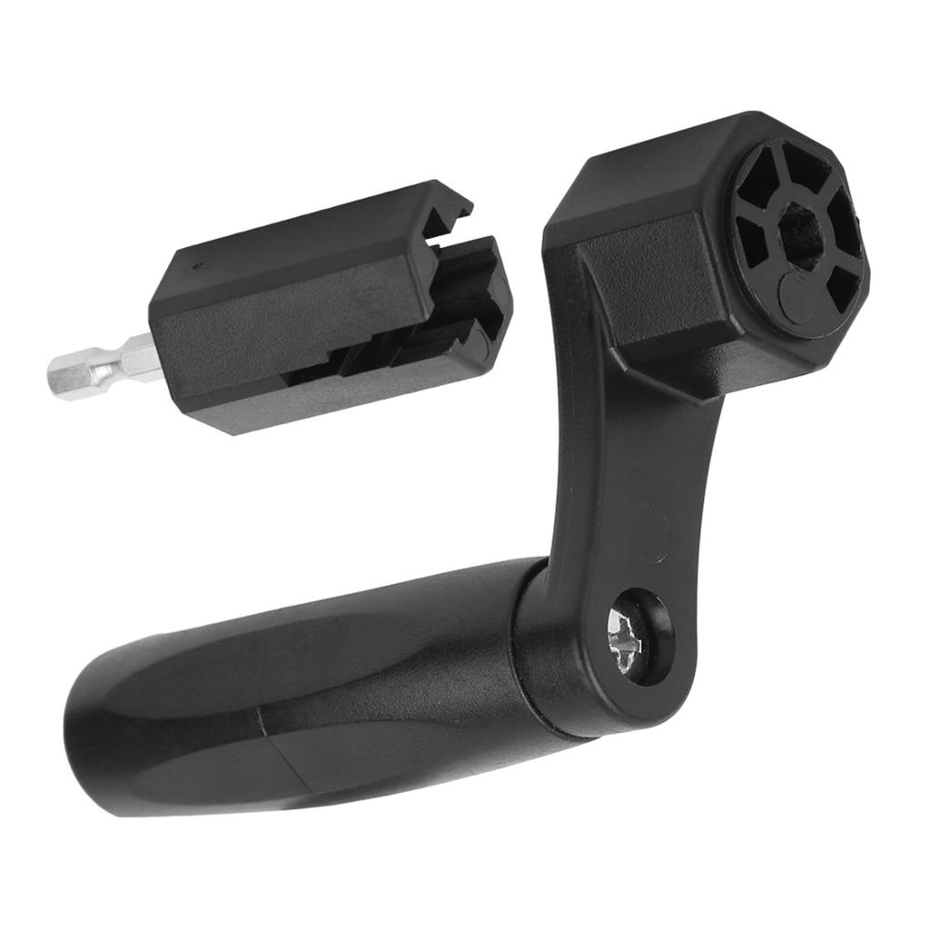 2 в 1 гитарная струноукладыватель черный ABS бридж штифт съемник колков отвертка сверло