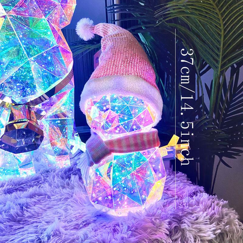 Luminous Deer Ornaments New Suitable Gift for Girlfriends Christmas Tree Gift Box Decorations Birthday Souvenirs