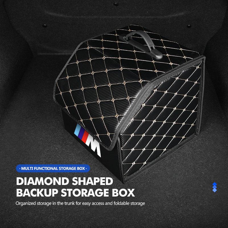 Car Trunk Organizer Box Large Capacity Folding Storage Bag For BMW Performance X1 X3 X5 E39 E46 E90 F20 E60 F30 M3 M5 L222