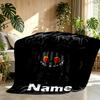 Custom Name Personalized Labubu Print Blanket, Home Decor, Bedroom, Sofa, Camping, Couch, Gifts for Birthday ChristmasEnthusiasts
