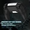 Силиконовый чехол PlayVital Runes Edition для сенсорной панели с наклейкой на упор для большого пальца и крестообразной клавишей совместим с оригинальной зарядной подставкой PS5 с чехлом