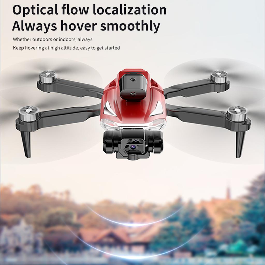 Мини-дрон для детей и начинающих, складной безголовый квадрокоптер с двойной камерой и дистанционным управлением 4K