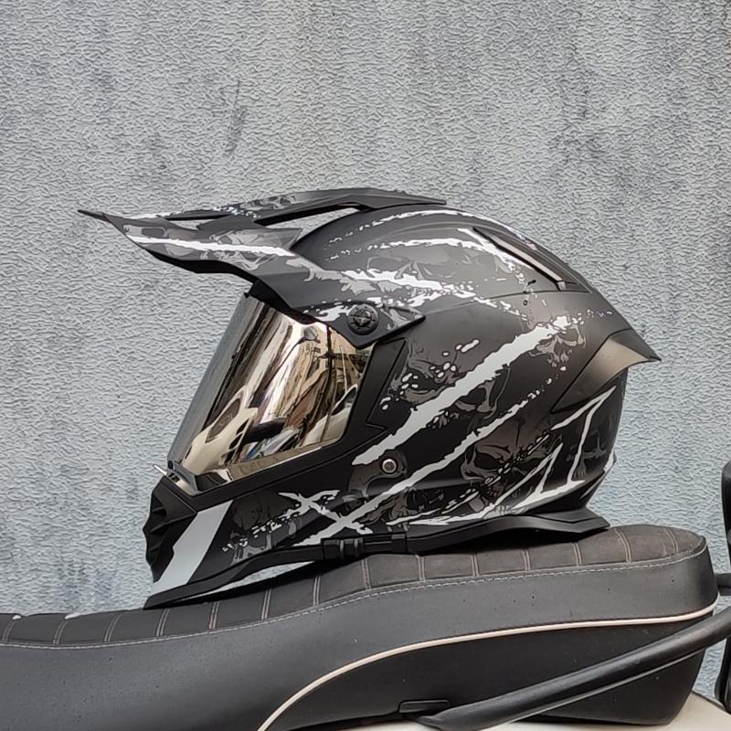 Новый внедорожный шлем LVS, профессиональный горный шлем для скоростного спуска, шлем Capacete ATV, полнолицевой шлем для квадроциклов Casco Cross