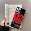 Чехол для телефона Band U2 для Samsung Galaxy S25 Edge S24 S23 FE S22 S26 Ultra S21 S20 S10 Plus Capa Мягкий