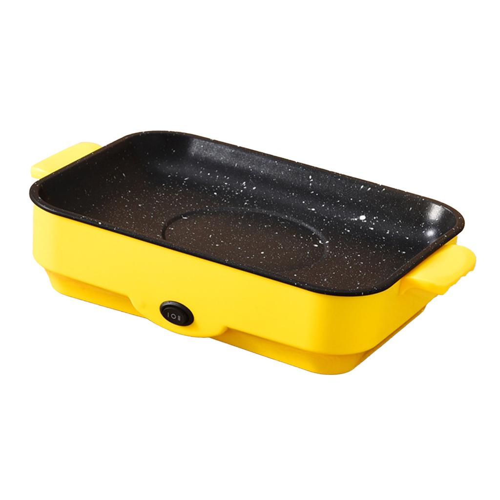 Электрическая антипригарная многофункциональная сковорода-гриль для приготовления пищи в помещении.  