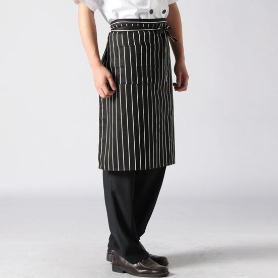 Водонепроницаемый фартук для повара-бистро с поясом, мужской фартук, женский фартук из полиэстера для приготовления пищи с карманом для инструментов