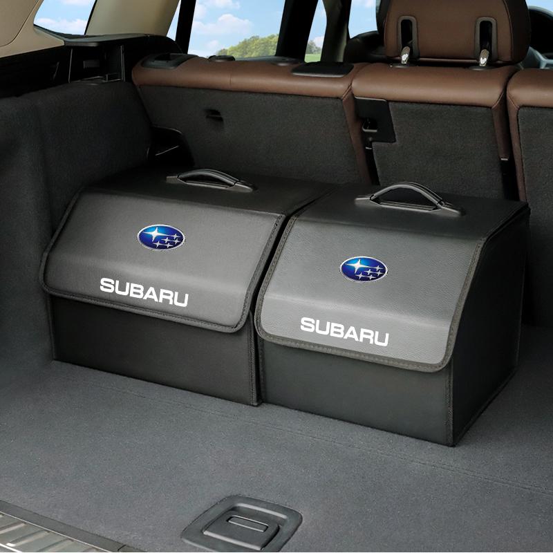 Car Trunk Large Capacity Foldable Storage Box Portable Tool For Subaru Crosstrek Forester Outback Impreza BRZ WRX Ascent REX yu0