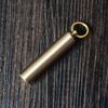 Pure Brass Mini Metal Medicine Waterproof Canister Outdoor Waterproof Canister EDC Tools & Equipment
