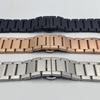 27*19мм Ремешок из нержавеющей стали Серебристый для часов Hublot Ремень Браслет Серия Big Bang Classic Fusion Мужские Женские Ремешки для часов