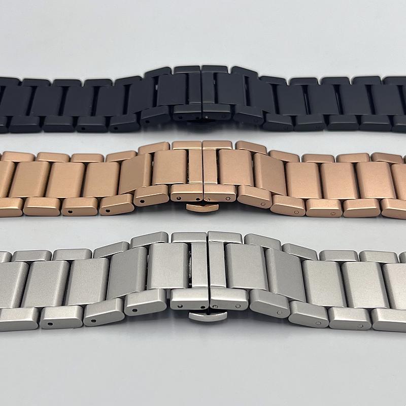 27*19мм Ремешок из нержавеющей стали Серебристый для часов Hublot Ремень Браслет Серия Big Bang Classic Fusion Мужские Женские Ремешки для часов