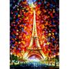 Алмазная картина пейзаж полный круглый квадрат Парижская башня вышивка крестиком картина стразами Алмазная мозаика пейзаж домашний декор