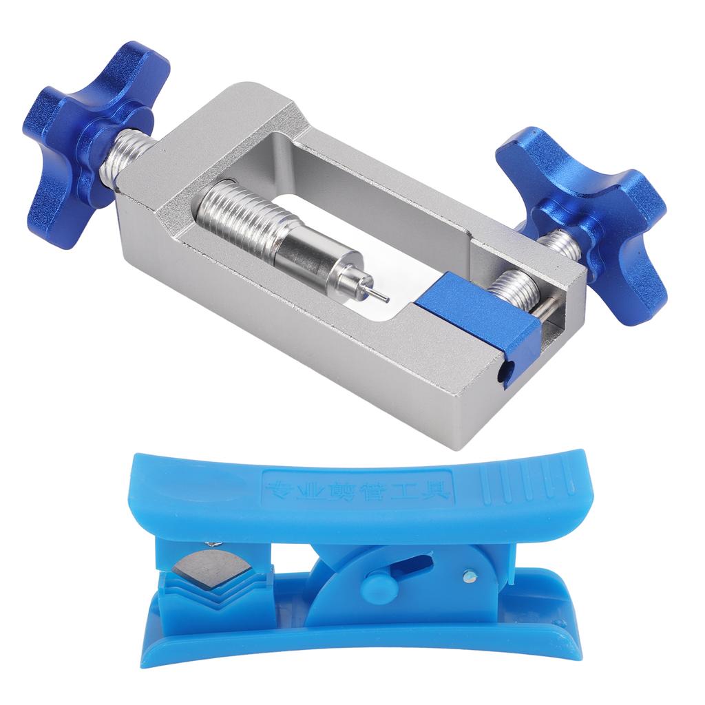 Инструмент для вставки иглы гидролинии велосипеда Инструмент для вставки фитинга гидравлического шланга велосипеда с кусачками для шланга для