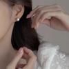 Жуцзи Непрокалываемые U-образные клипсы для ушей с пресноводным жемчугом - Безболезненные, Модные серьги для женщин