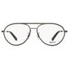 Мужские очки-пилоты Bally By5013h 008 Gunmetal Black 57 мм 008