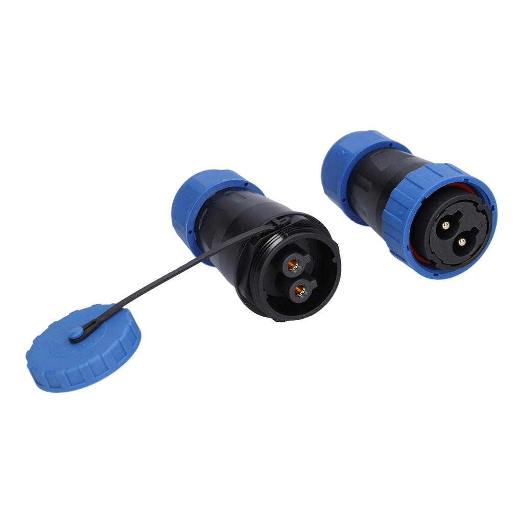 Aviation Plug Socket IP68 Waterproof Solderless Male Female Pair Connector 250V 45A LP28