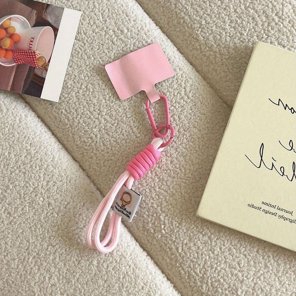 Сращивание цветных шнурков для мобильных телефонов, многофункциональный брелок для мобильного телефона, рюкзак, веревка, подвесные украшения