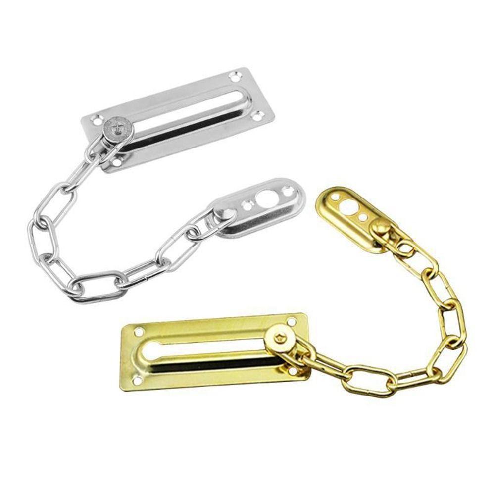 Polished Latch Door Chain Lock Limiter Window safety lock New Security Chain  Window