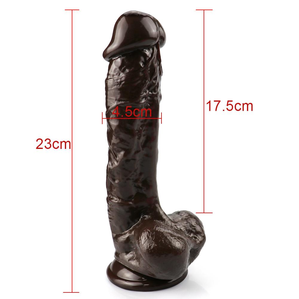 MoDi Реалистичный фаллоимитатор мягкий большой пенис с присоской Секс-игрушка