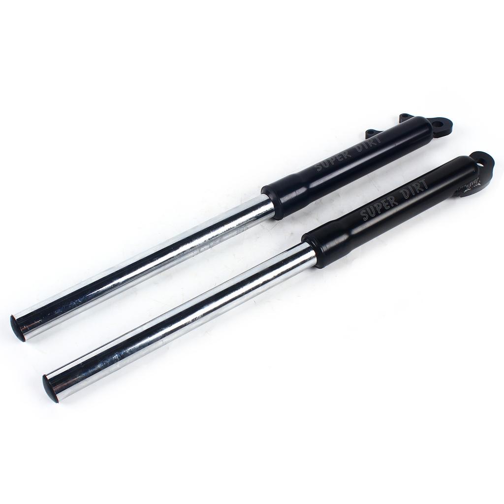 49CC 2-тактный Амортизатор передней вилки Мини-байк Тройной Питбайк Про Трейл Перевернутый Для детского Мини-внедорожного мотоцикла 100%