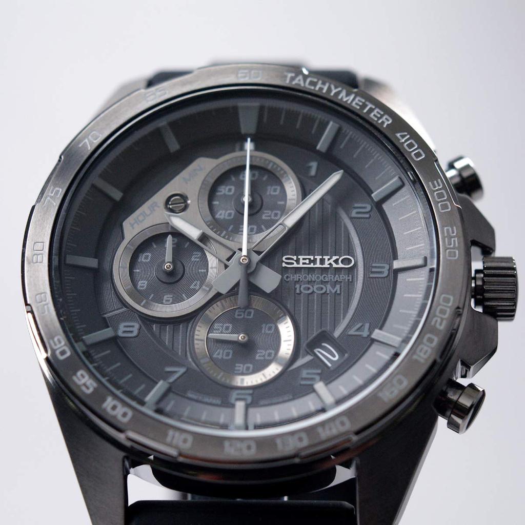 Seiko Quartz Chronograph Watch SSB327P1 Men's