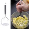 Ручная картофелемялка, нержавеющая, пресс для картофеля, практичный прибор для приготовления фруктового пюре, кулинария