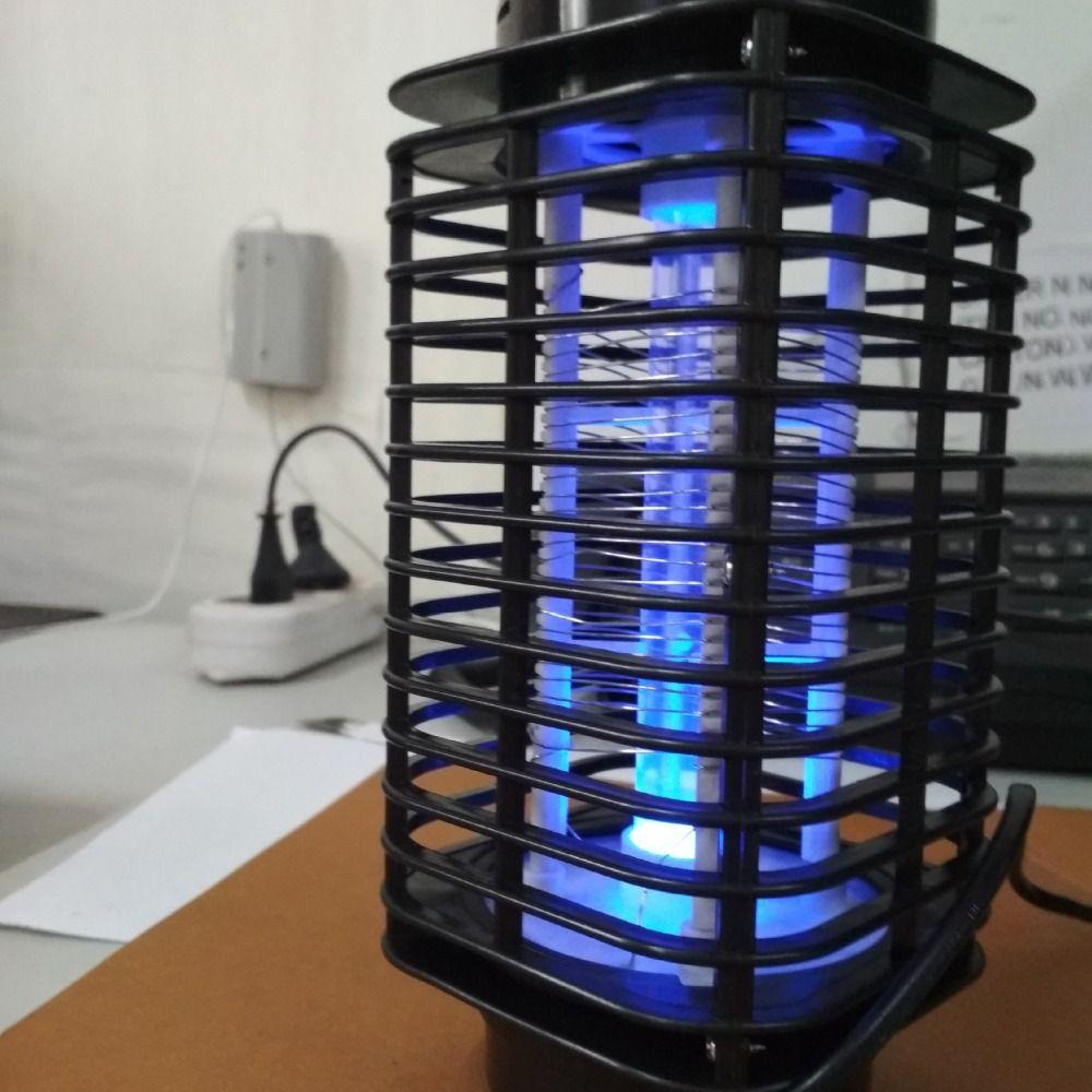 LED Mosquito Killer Lamp Electric Shock Fly Traps Trapping and Insect Killing Lamp Household