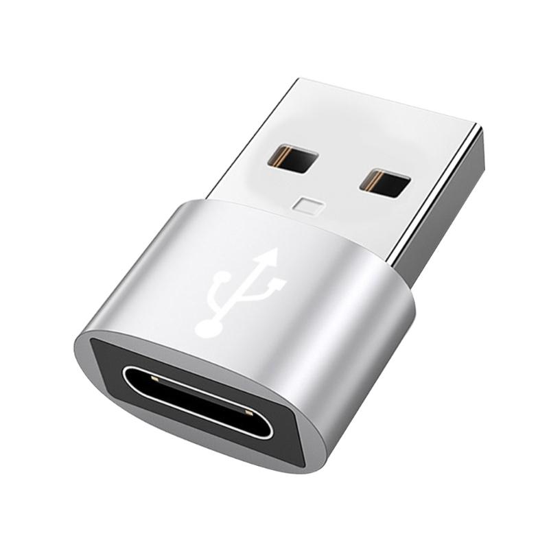 Металлический USB C Type C Папа к USB 3.0 Мама OTG Адаптер-конвертер для синхронизации данных и зарядки для камер, телефонов, ноутбуков