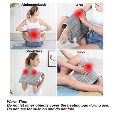 1 шт. Электрическая грелка для спины и поясницы для облегчения боли, ультрамягкое успокаивающее тепло