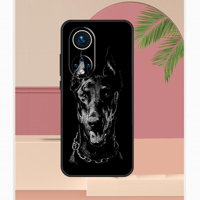 Животные Собака доберман Чехол Для Honor Magic 7 Lite 5 6 8 Pro Honor 400 200 X9c X9b X9a X8b X8a X8c 50 70 90 Обложка