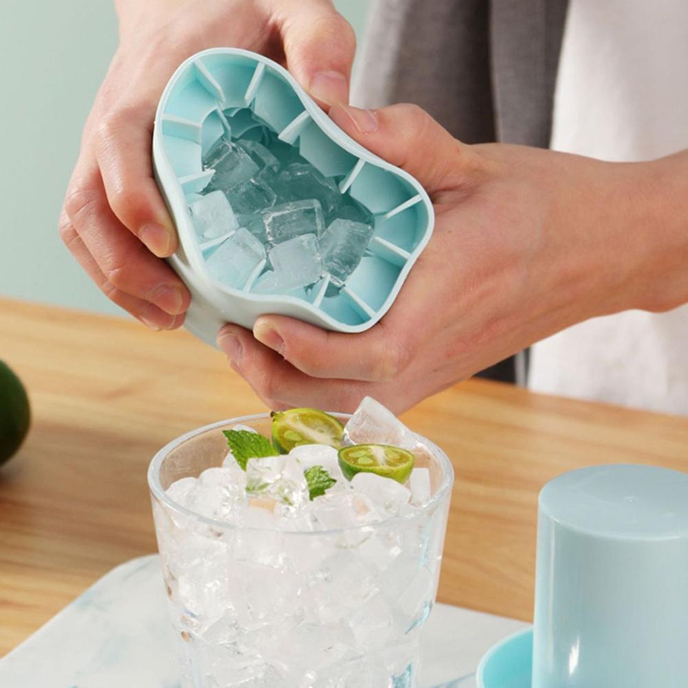 Ice Bucket Cup Mold Silicone Ice Cube Tray Homemade DIY Refrigerator Freeze Ice Maker Creative Ice Cube Mold Kitchen Accessories
