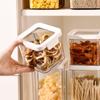 Household Kitchen Sealed Grain Can Multifunctional Snack Storage Box Transparent Visible Moisture-proof Dried Fruit Storage Tank