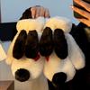 Yousheng Cute Plush Dog Mittens Women Men Big Ear Dog Gloves Warm Fuzzy Animal Mittens for Winter Outdoor Street Daily Errands