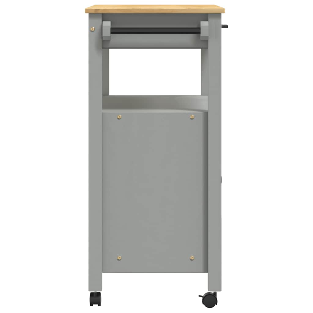 Kitchen Trolley MONZA 84 x 40 x 88.5 cm Solid Pine Wood