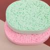 Утолщенная губка для очищения лица из древесной массы для глубокого очищения и снятия макияжа