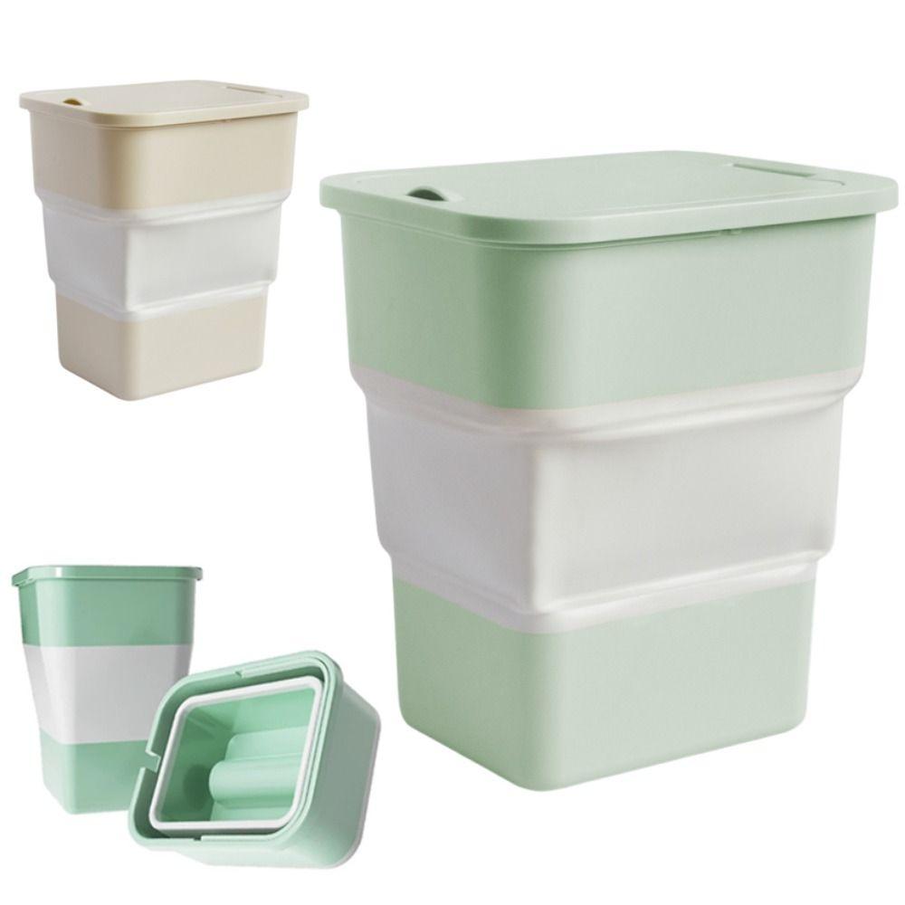Multi-function Folding Car Trash Bin Waterproof Waste Litter Can Self-driving Tours
