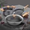 KOBACH Maifan Stone Cast Iron 3-Piece Cookware Set