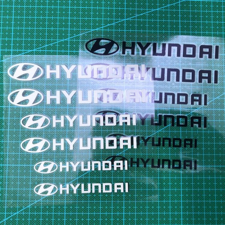 Термостойкая наклейка для модификации тормозных суппортов HYUNDAI